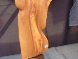 T-27 | Wächter-Engel | Olivenholz (auf Holz) | 35/14/4 cm